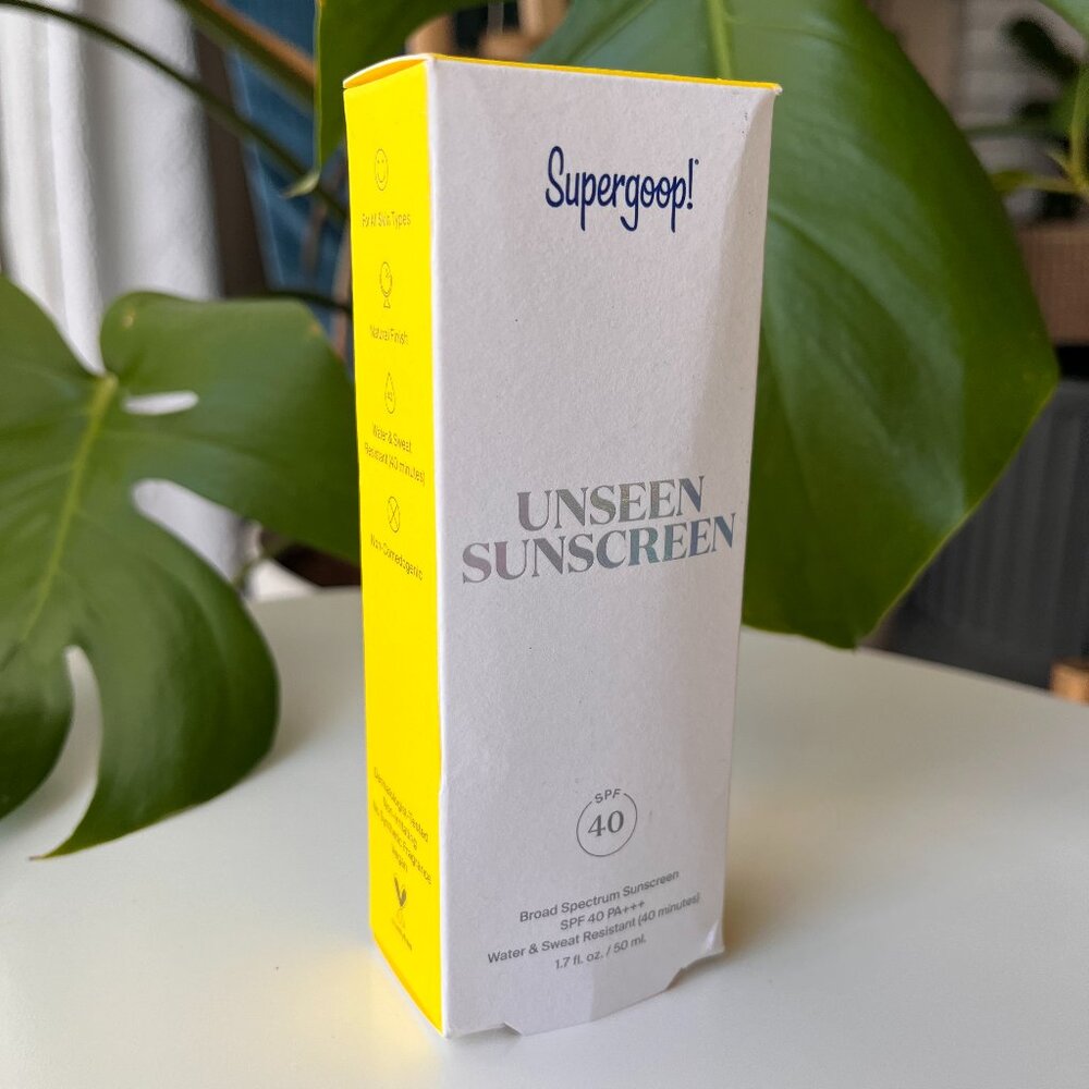 Supergoop Unseen Sunscreen, SPF 40, Broad Spectrum Sunscreen